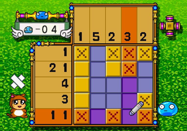 Ochan no Oekaki Logic screenshot 3 for Sega Saturn